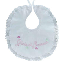 2 BAVETTE IN COTONE 100% 