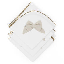 3 QUADRATI DI MUSSOLA DI COTONE 