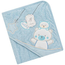 ACCAPPATOIO NEONATO TRIANGOLO RICAMATO 