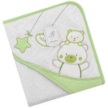 ACCAPPATOIO NEONATO TRIANGOLO RICAMATO 