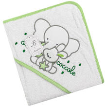 ACCAPPATOIO NEONATO TRIANGOLO RICAMATO 