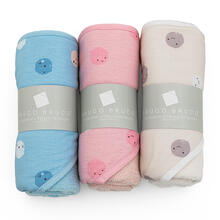 ACCAPPATOIO TRIANGOLO NEONATO 75X75 CM IN MICROFIBRA 