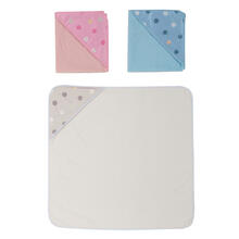 ACCAPPATOIO TRIANGOLO NEONATO 75X75 CM IN MICROFIBRA 