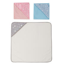 ACCAPPATOIO TRIANGOLO NEONATO 75X75 CM IN MICROFIBRA 