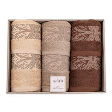 ASCIUGAMANI 3+3 IN SCATOLA SPUGNA 450 GRAMMI MQ 