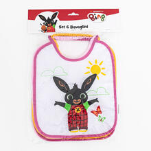 BAVETTA CONFEZIONE DA 6 PZ 27X22,5 CM 