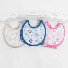 BAVETTE NEONATO MISURA 16X16 SPUGNA CONF DA 6 PEZZI 