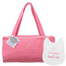 BORSONE CON FASCIATOIO INTERNO E BAVETTA CON PUNTI LUCE 