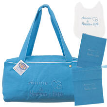 BORSONE CON FASCIATOIO INTERNO PLASTIFICATO E LAVETTA 