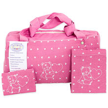 BORSONE CON FASCIATOIO INTERNO PLASTIFICATO E LAVETTA 