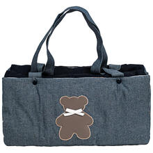 BORSONE CON FASCIATOIO RICAMATO 