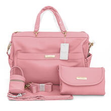 BORSONE IN SIMILPELLE CON FASCIATOIO, PORTACIUCCIO 