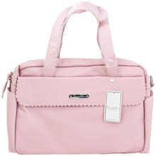 BORSONE IN SIMILPELLE CON FASCIATOIO, PORTA BIBERON 