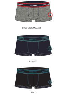 BOXER UOMO MODA IN COTONE ELASTICIZZATO 