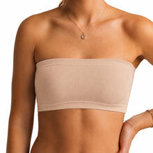BRASSIERE CONTENITIVA COTONE ELASTICIZZATO  DOPPIATA 