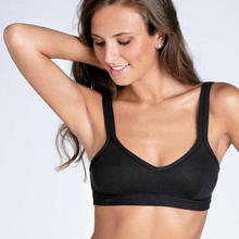 BRASSIERE COTONE ELASTICIZZATO 