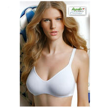BRASSIERE SENZA CUCITURE IN COTONE ELASTICIZZATO COPPA B 