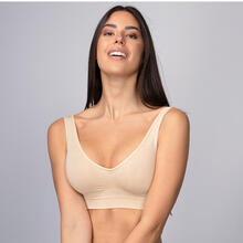 BRASSIERE SENZA CUCITURE IN MICROFIBRA 