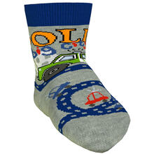 CALZA ANTISCIVOLO NEONATO CALDO COTONE 