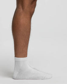 CALZA SPORTIVA CORTA UNISEX IN COTONE ELASTICIZZATO 