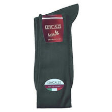 CALZA UOMO LUNGA RASATA COTONE FILO SCOZIA 