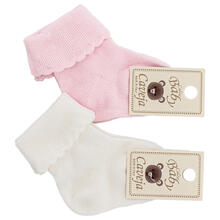 CALZINI NEONATA CALDO COTONE X6 