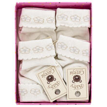 CALZINI NEONATO CALDO COTONE X6 