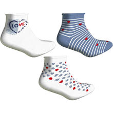 CALZINO BIMBA CORTO COTONE MERCERIZZATO SMOLLATO 