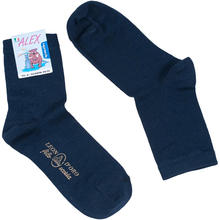 CALZINO BIMBO CORTO UNITO DI COTONE MERCERIZZATO 