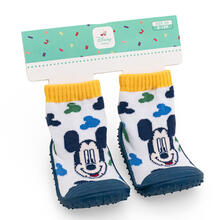 CALZINO CON SUOLA IN GOMMA ANTISCIVOLO MICKEY 