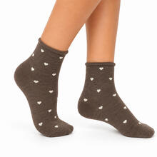 CALZINO CORTO DONNA  CALDO COTONE 