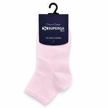 CALZINO DONNA FANTASIA FRESCO COTONE ROMBETTO 