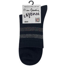 CALZINO DONNA MODA LUREX COLORI SCURI 