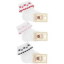 CALZINO NEONATA CORTO 