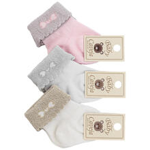 CALZINO NEONATO CALDO COTONE 