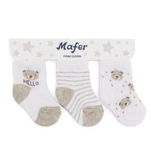 CALZINO NEONATO COTONE TRIS 