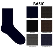 CALZINO UOMO CORTO CALDO COTONE 