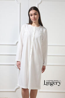 CAMICIA DA NOTTE CLINICA JERSEY DI COTONE IN SCATOLA 