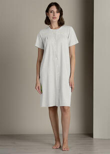 CAMICIA DA NOTTE DONNA CLINICA JERSEY 