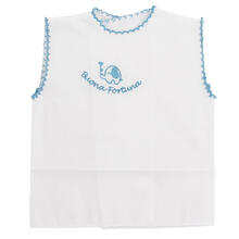 CAMICINA FORTUNA IN PURA MUSSOLA SMERLATA A MANO 