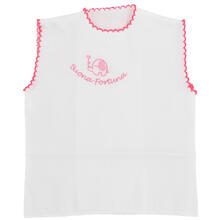 CAMICINA FORTUNA IN PURA MUSSOLA SMERLATA A MANO 