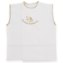 CAMICINA FORTUNA IN PURA MUSSOLA SMERLATA A MANO 