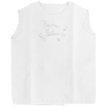 CAMICINA DELLA FORTUNA IN PURO COTONE CON RICAMO A MANO 