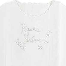 CAMICINA DELLA FORTUNA IN PURO COTONE CON RICAMO A MANO 