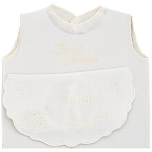 CAMICINA+BAVETTA IN TESSUTO SETIFICATO 