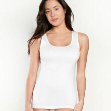 CAMICIOLA DONNA SPALLA LARGA BORDO RASO 