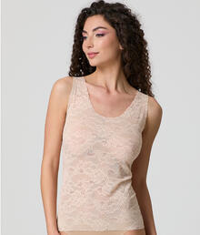 CANOTTA DONNA SPALLA LARGA PIZZO 