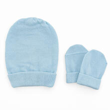 CAPPELLINO + GUANTINI IN CALDO COTONE 