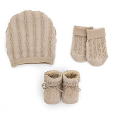 CAPPELLINO CALDO COTONE + SCARPINA+GUANTINI 