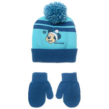 CAPPELLINO NEONATO + MUFFOLA MICKEY 